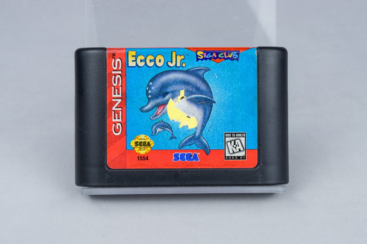 Ecco Jr. Sega Genesis Modul NTSC-U/C
