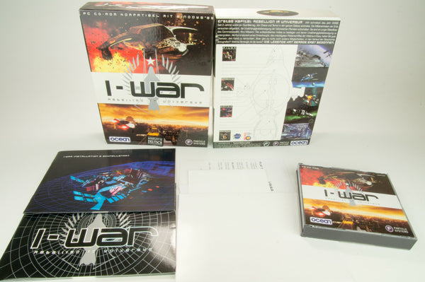 PC *I-War: Rebellion im Universum* OVP mit Anleitung Karte CiB Big Box
