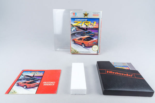 Nintendo NES *Corvette ZR-1 Challenge* OVP CIB PAL B ZJ-NOE +