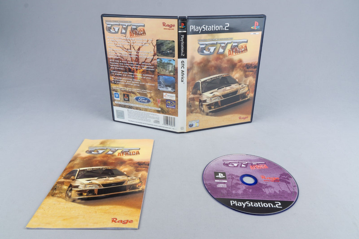 GTC Africa Playstation 2 PS2 CIB OVP Anleitung