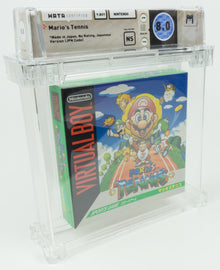 Nintendo Virtual Boy *Mario Tennis* New WATA 8.0 NS no VGA