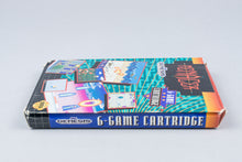 Sega Genesis *Menacer 6-Game Cartridge* OVP mit Anleitung NTSC-U/C #2