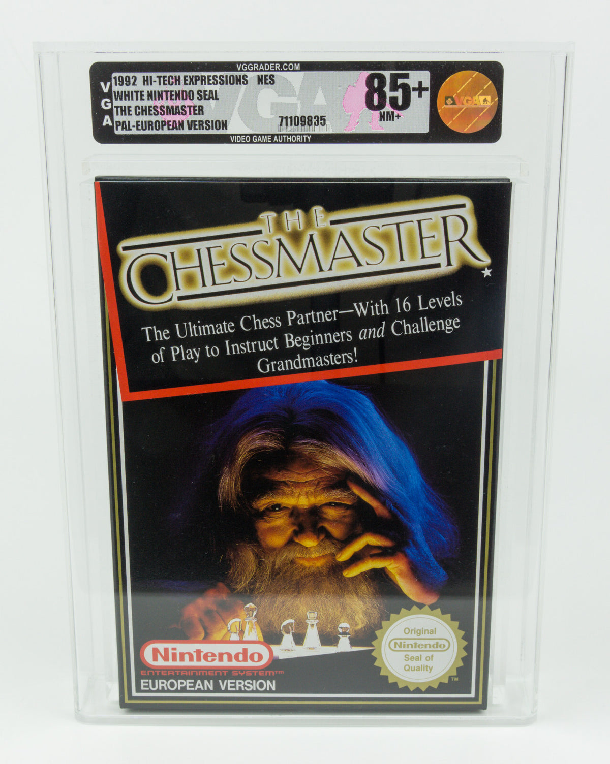 Nintendo NES *The Chessmaster* New/ Neu VGA 85+ NM+ European Version