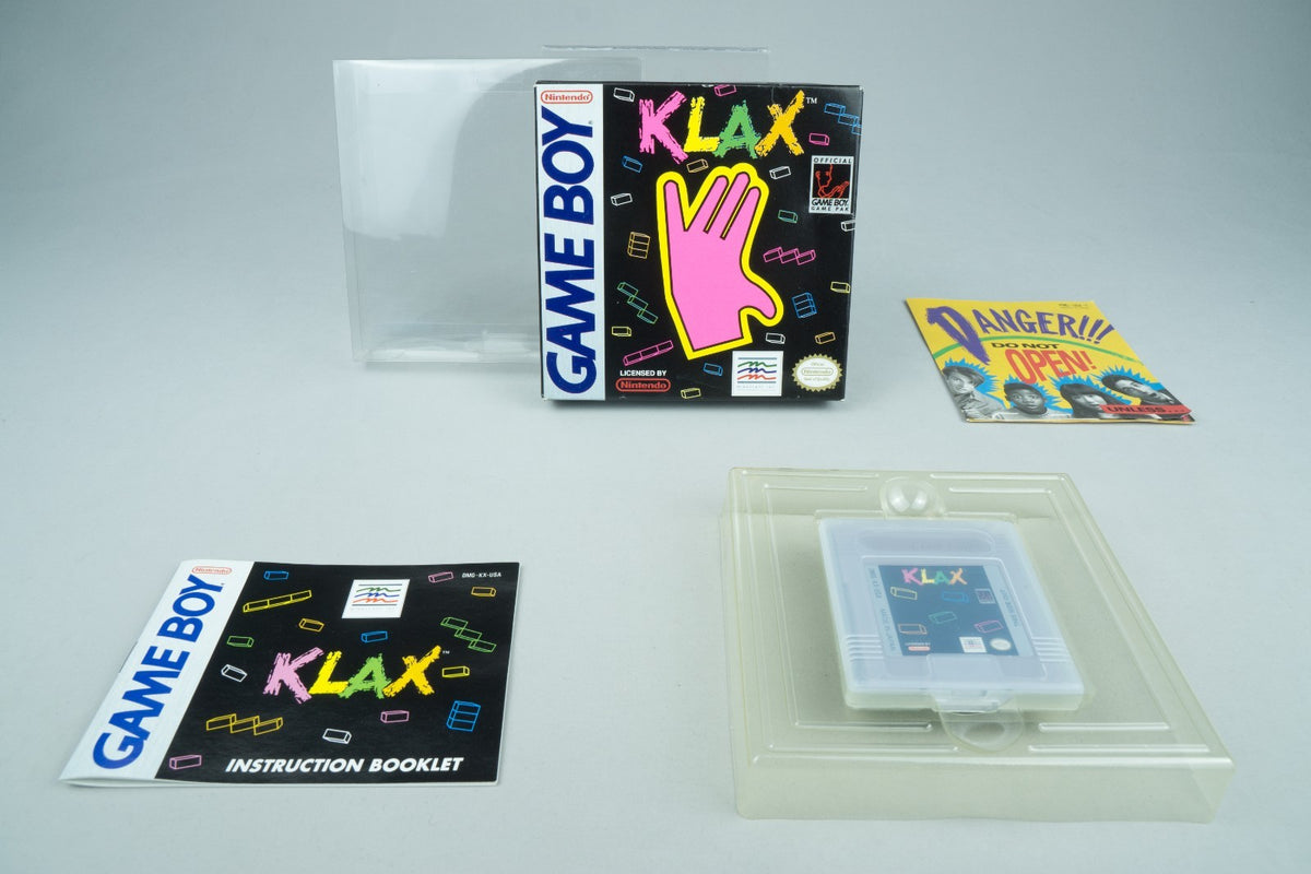 Nintendo Game Boy *Klax* CIB OVP KX-USA