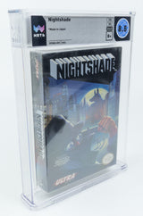Nintendo NES *Nightshade* Sealed WATA 8.5 B+ no VGA