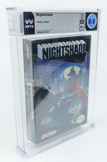 Nintendo NES *Nightshade* Sealed WATA 8.5 B+ no VGA