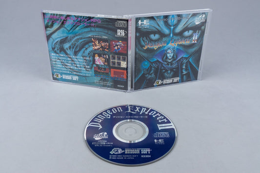 Dungeon Explorer II PC Engine OVP CIB Super CD-ROM² NTSC-J