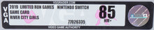 Nintendo Switch *River City Girls* Sealed VGA 85 Limited Run #045