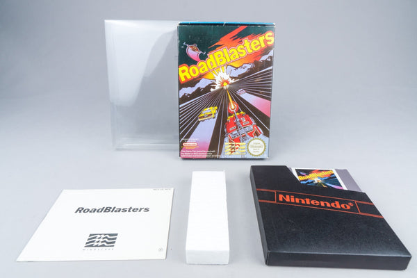 Nintendo NES *RoadBlasters* OVP CIB PAL B VE-NOE +