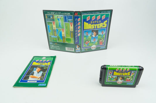 Sega Mega Drive *Ozaki Naomichi no Super Masters* OVP mit Anleitung NTSC-J