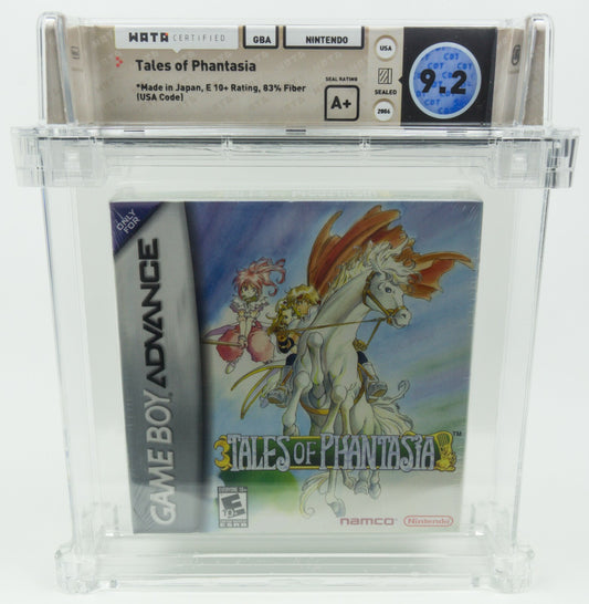 Game Boy Advance *Tales of Phantasia* GBA Sealed WATA 9.2 A+ no VGA