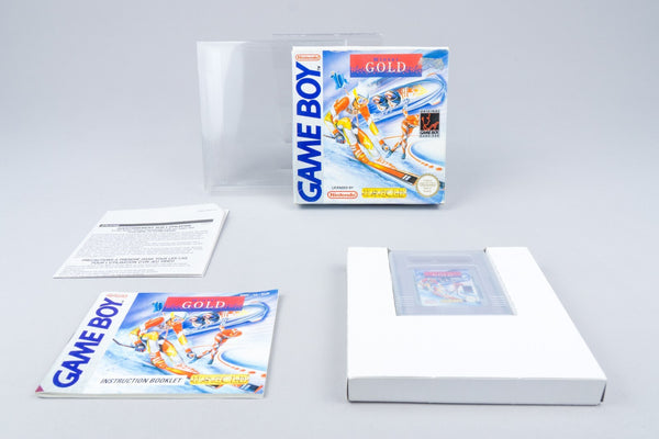 Nintendo Game Boy *Winter Gold* CIB OVP Anleitung YC-EUR