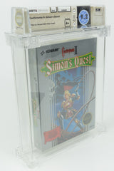 Nintendo NES *Castlevania II Simon's Quest* Sealed WATA 9.2 A+ no VGA Deep Badge