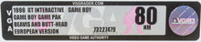 Nintendo Game Boy *Beavis & Butt-Head* GB VGA 80 Near Mint European