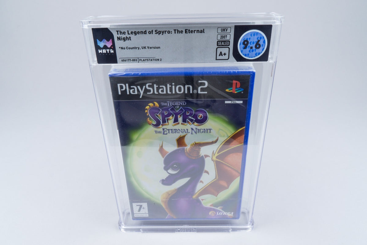 Playstation 2 *The Legend of Spyro: The Eternal Night* PS2 Sealed WATA 9.6 A+