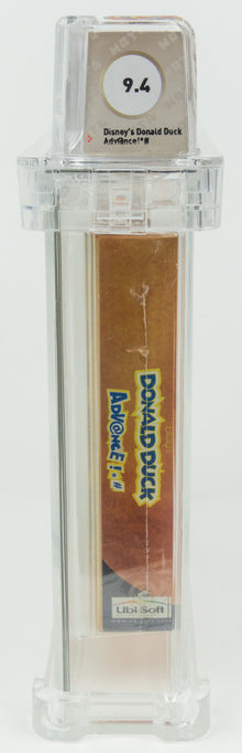 Game Boy Advance *Disney's Donald Duck Adv@nce!*#* GBA Sealed WATA 9.4 A no VGA