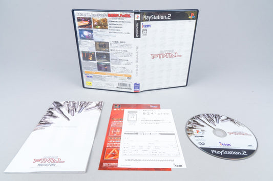 Playstation 2 *R-Type Final* PS2 OVP CIB Reg Card NTSC-J