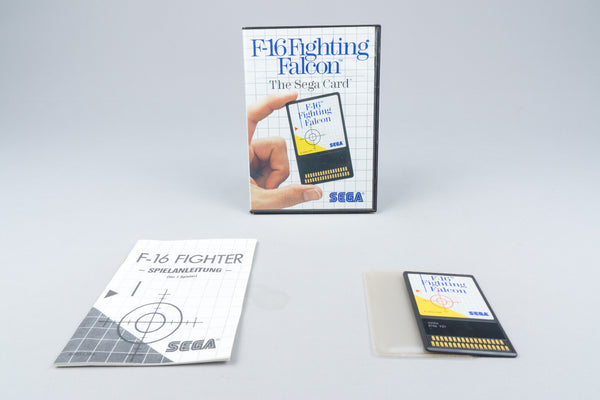 Sega Master System *F-16 Fighting Falcon* OVP mit Anleitung The Sega Card #2