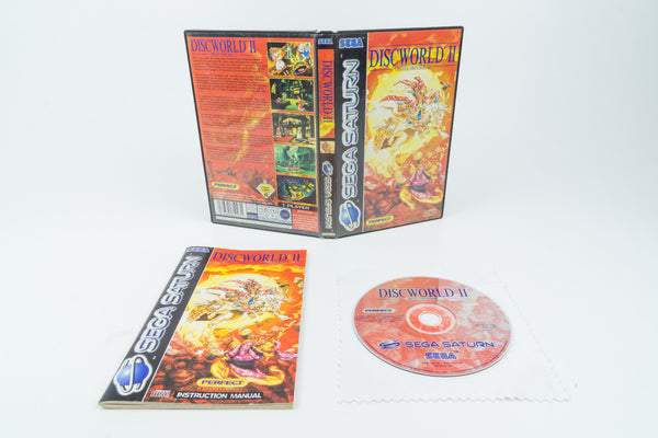 Sega Saturn *Discworld II: Missing Presumed...!?* OVP mit Anleitung