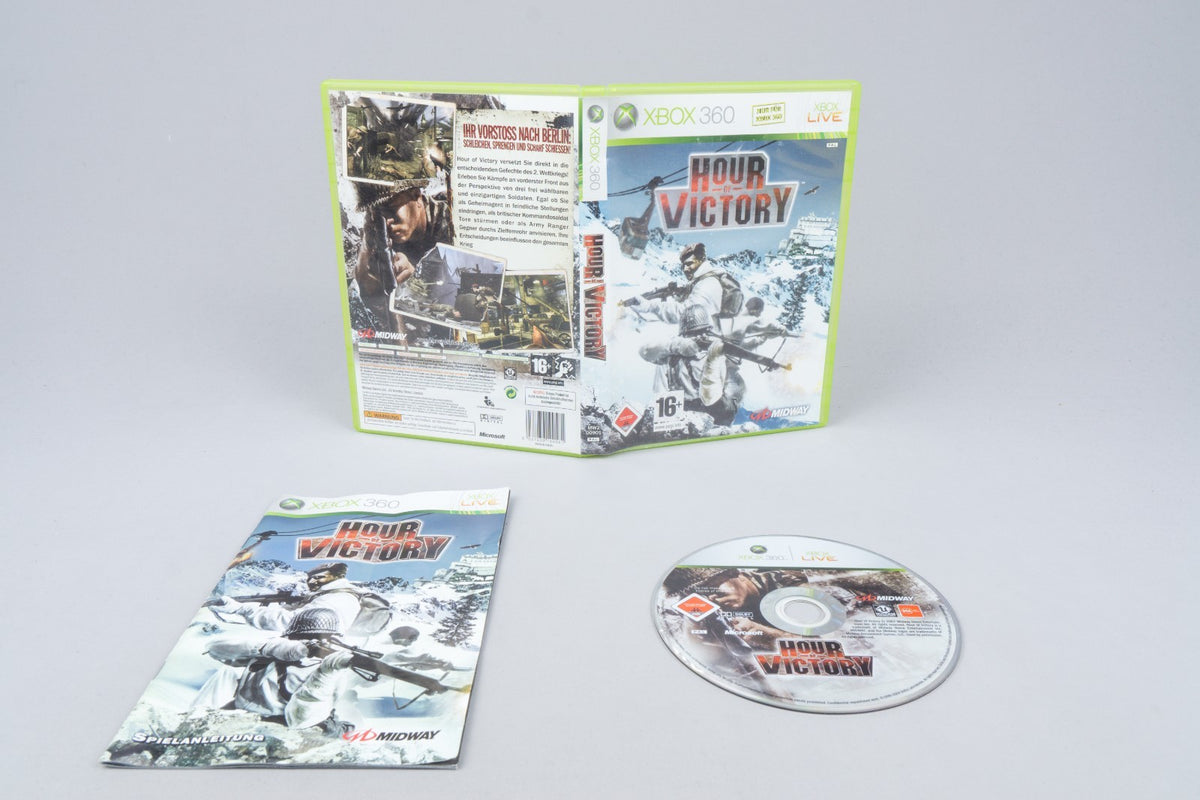 Xbox 360 *Hour of Victory* OVP mit Anleitung USK 18
