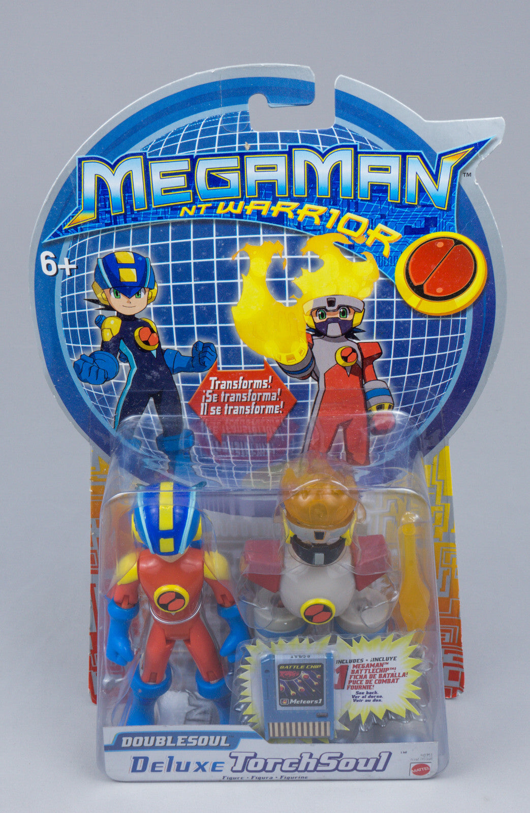 Mattel *MegaMan NT Warrior Double Soul Deluxe TorchSoul* 2005 Action Figur New
