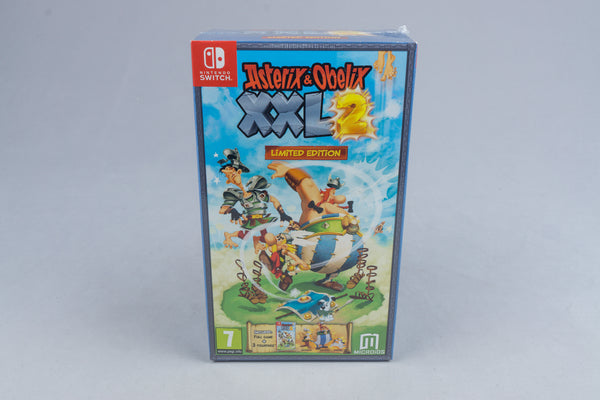 Asterix & Obelix XXL 2 - Limited Edition Nintendo Switch Neu Sealed + 3 Figuren