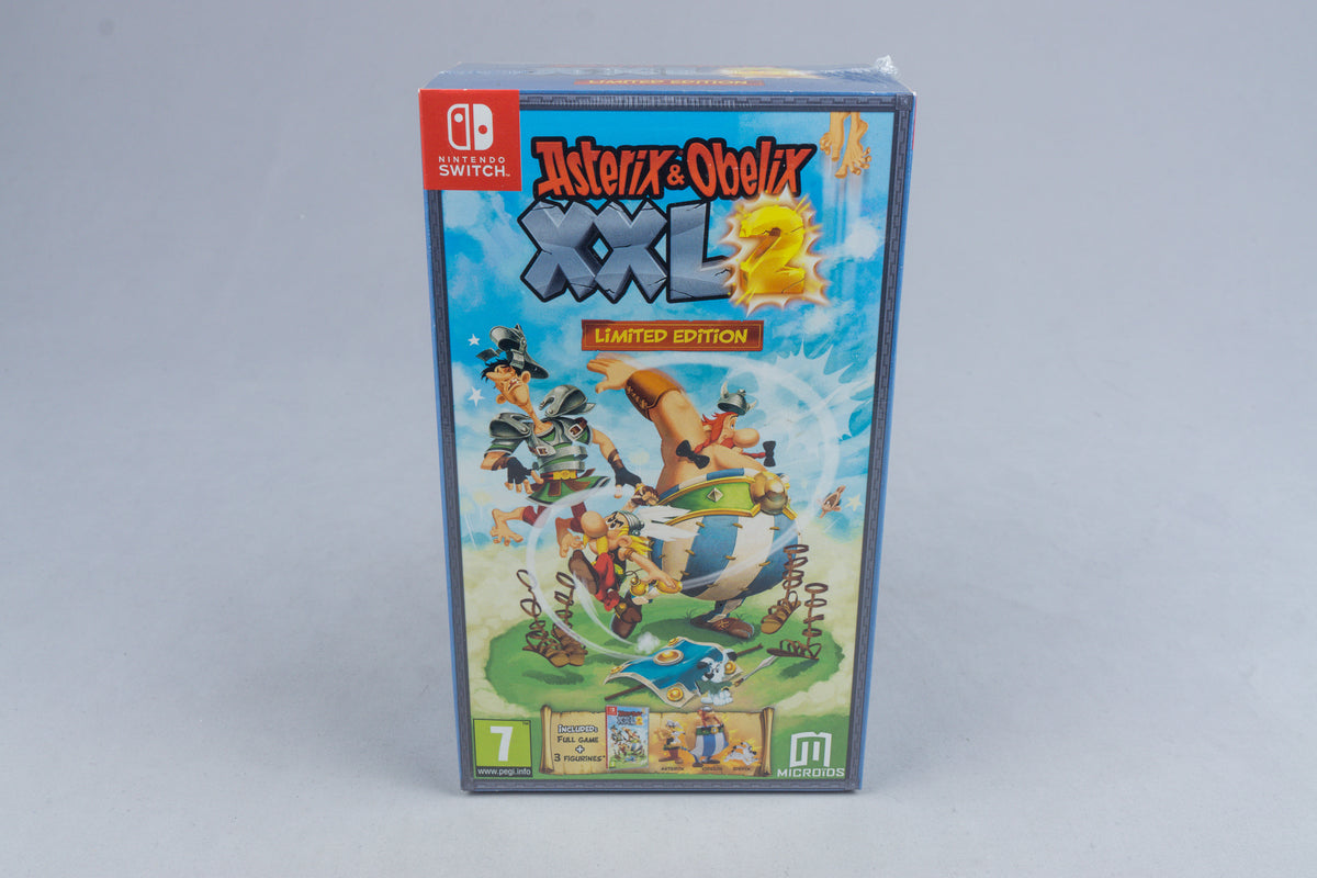 Asterix & Obelix XXL 2 - Limited Edition Nintendo Switch Neu Sealed + 3 Figuren