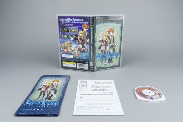 Blue Roses: Yousei to Aoi Hitomi no Senshitachi Sony PSP OVP CIB Japan