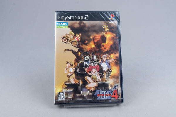 Metal Slug 4 PlayStation 2 PS2 Neu Sealed Japan SNK Playmore NTSC-J
