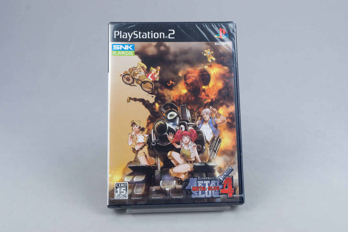 Metal Slug 4 PlayStation 2 PS2 Neu Sealed Japan SNK Playmore NTSC-J