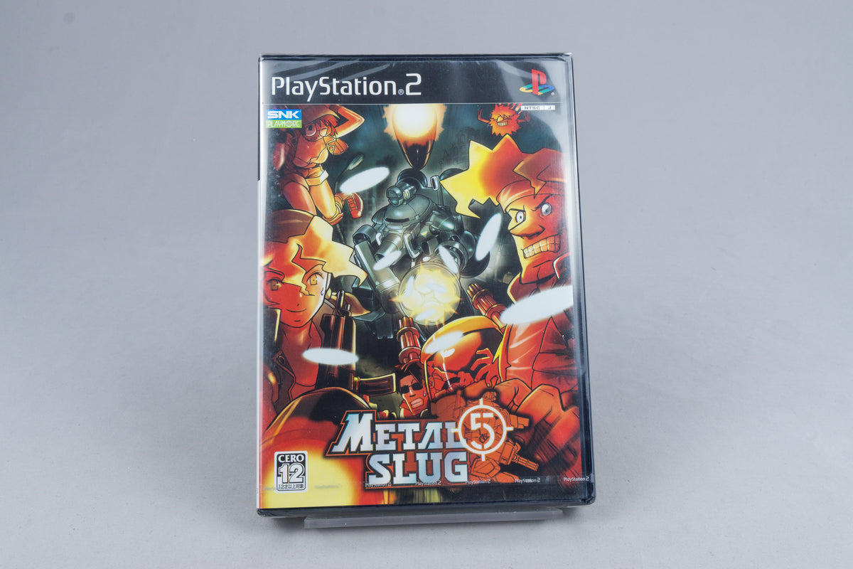 Metal Slug 5 PlayStation 2 PS2 Neu Sealed Japan SNK Playmore NTSC-J