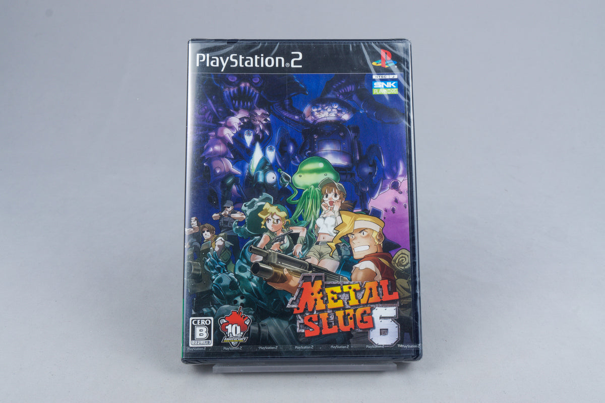 Metal Slug 6 PlayStation 2 PS2 Neu Sealed SNK Playmore Japan NTSC-J