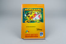 Mickey Mania Super Nintendo SNES OVP CIB PAL AMIP-EUR