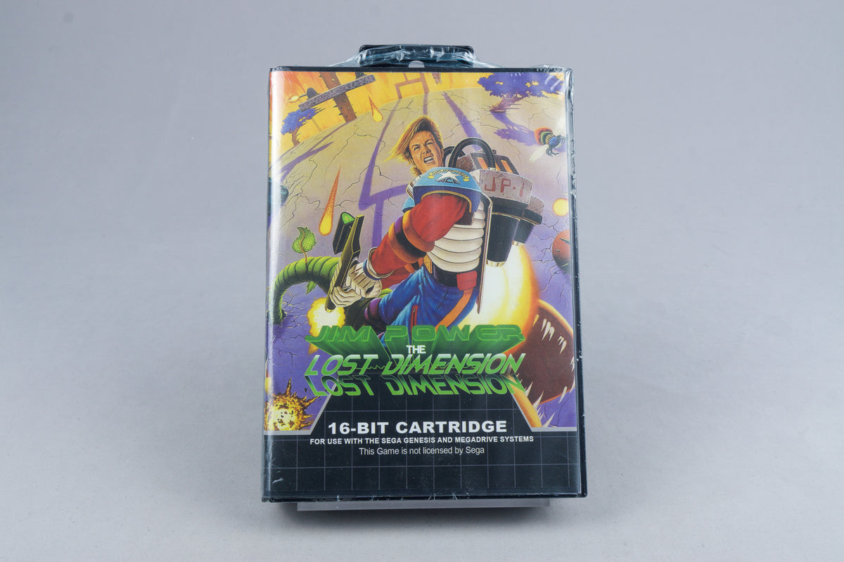 Jim Power: The Lost Dimension Sega Genesis Mega Drive Neu Sealed Piko Unlicensed
