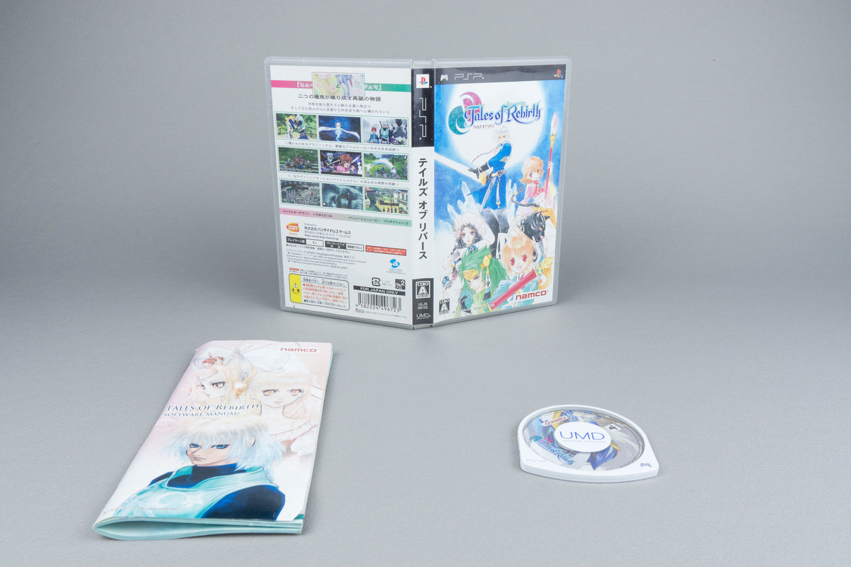 Tales of Rebirth Sony PSP OVP CIB Japan