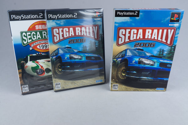Sega Rally 2006 + Sega Rally Championship PlayStation 2 PS2 Games Sealed NTSC-J
