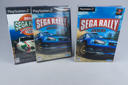 Sega Rally 2006 + Sega Rally Championship PlayStation 2 PS2 Games Sealed NTSC-J