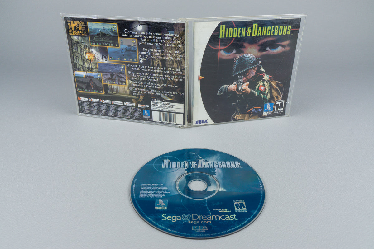 Hidden & Dangerous Sega Dreamcast NTSC-U/C