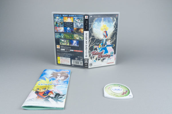 Tales of Destiny 2 Sony PSP OVP CIB Japan