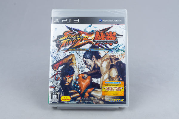 Street Fighter X Tekken PlayStation 3 PS3 Neu Sealed NTSC-J Japan