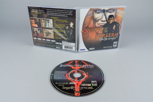 Sword of the Berserk: Guts' Rage Sega Dreamcast OVP CIB NTSC-U/C