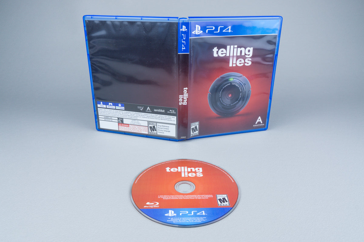 Telling Lies PlayStation 4 PS4 OVP Iam8bit