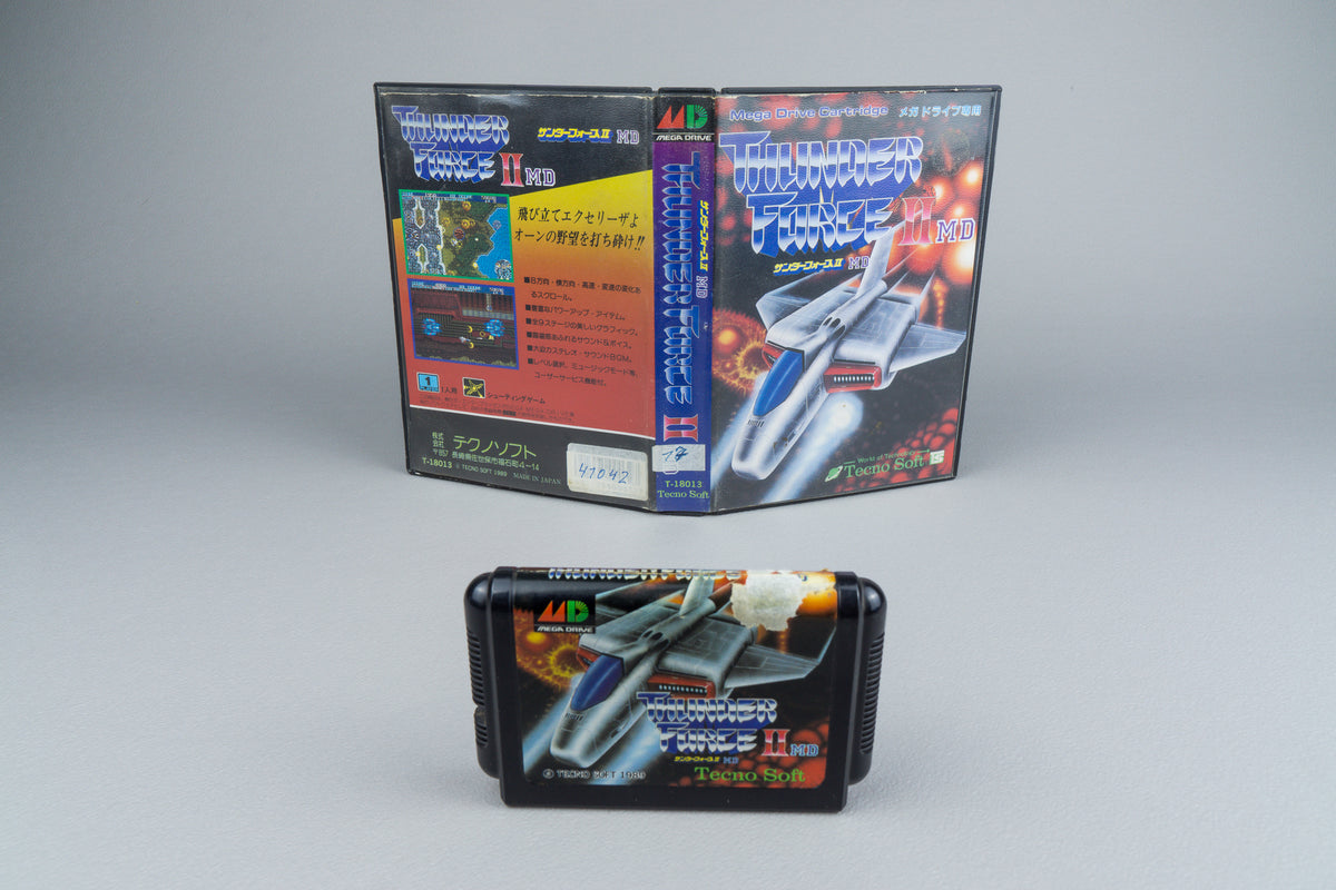 Thunder Force II MD Sega Mega Drive OVP NTSC-J