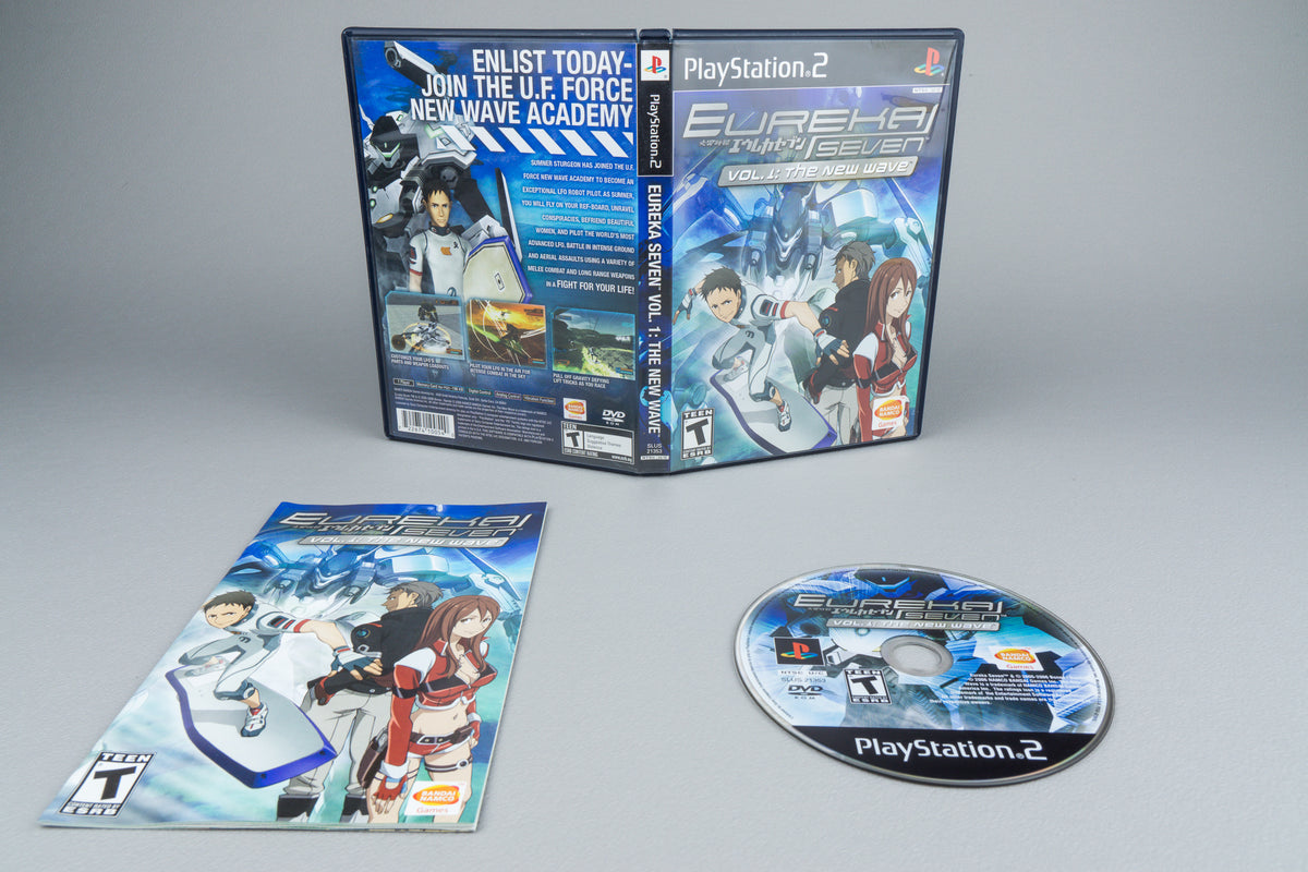 Eureka Seven Vol. 1: The New Wave PlayStation 2 PS2 OVP CIB NTSC-U/C