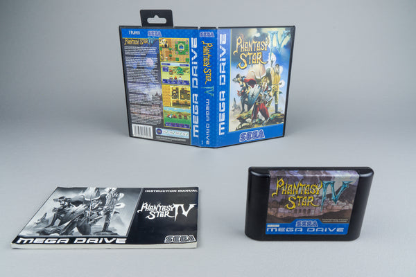Phantasy Star IV Sega Mega Drive OVP CIB PAL