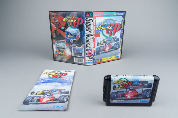 Super Monaco GP Sega Mega Drive OVP CIB NTSC-J #2