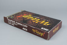 Wizap!: Ankoku no Ou Super Famicom OVP CIB NTSC-J