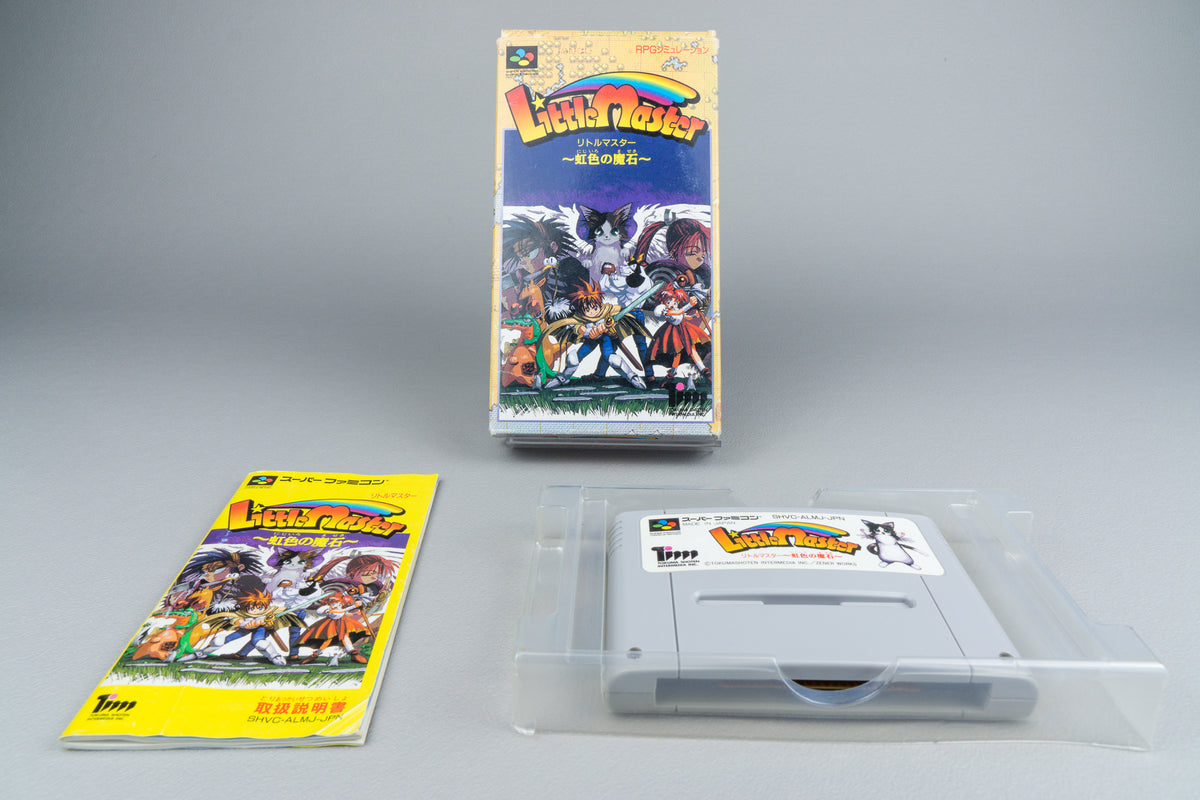 Little Master Super Famicom OVP CIB NTSC-J