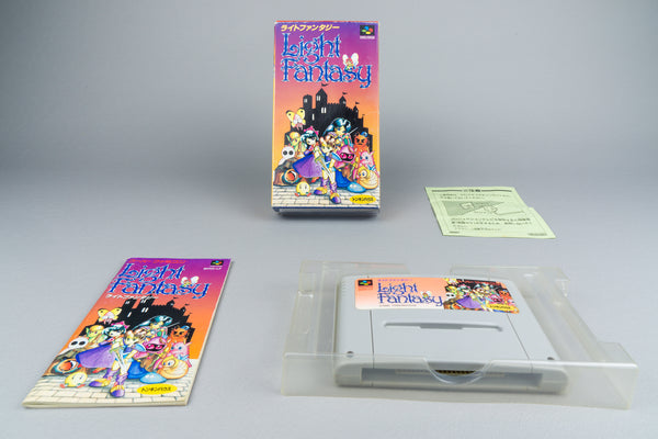 Light Fantasy Super Famicom OVP CIB NTSC-J