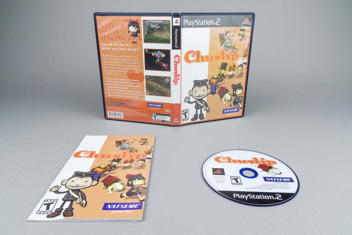 Chulip PlayStation 2 PS2 OVP CIB Registration Card NTSC-U/C